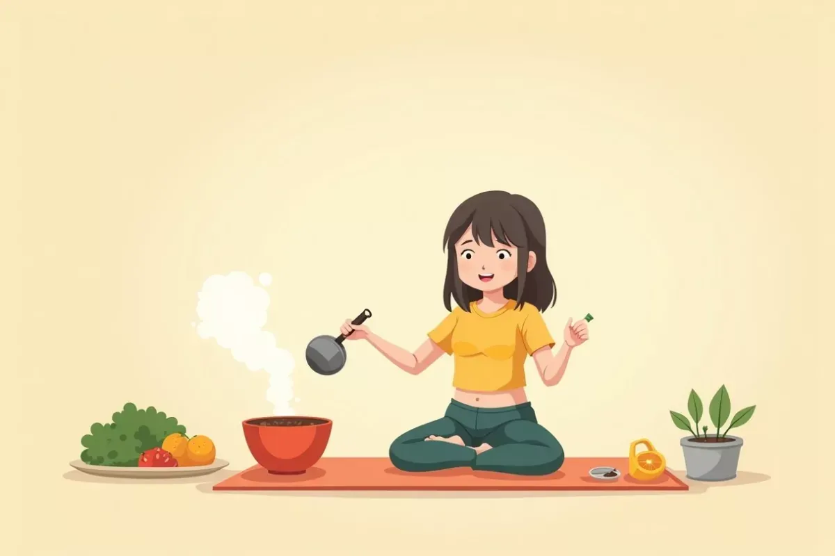 10 Best Exercises at Home to Lose Weight in 2024 - Studio Ghibli anime illustration