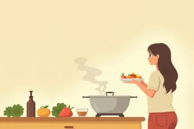 10 Common Weight Loss Mistakes and How to Avoid Them - Studio Ghibli anime illustration