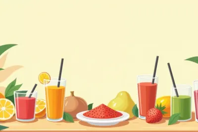 10 Detox Juice Recipes for Weight Loss and Body Cleansing - Studio Ghibli anime illustration
