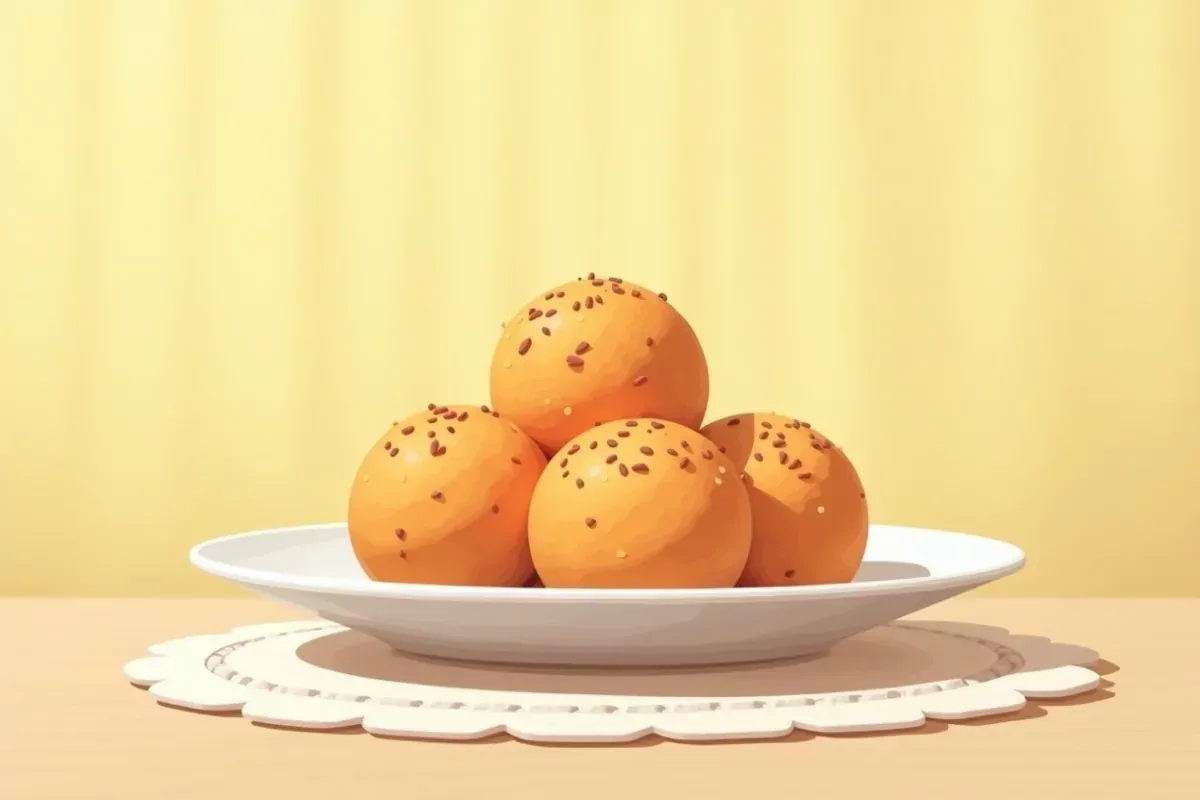 Keto Breakfast Fat Bombs - Studio Ghibli anime illustration