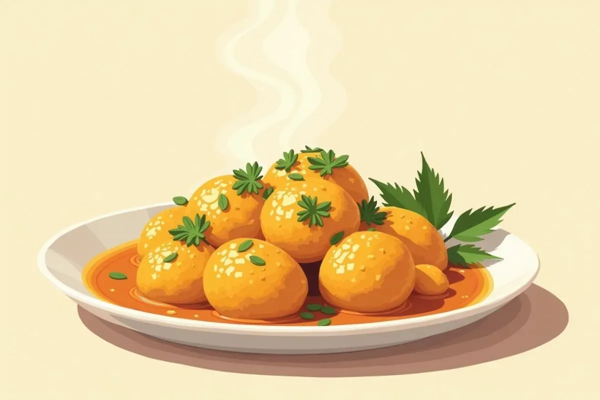 Keto Diet Recipe Coconut Curry Chicken - Studio Ghibli anime illustration