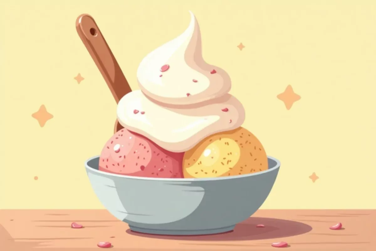 How I Discovered Low Carb Ice Cream - Studio Ghibli anime illustration