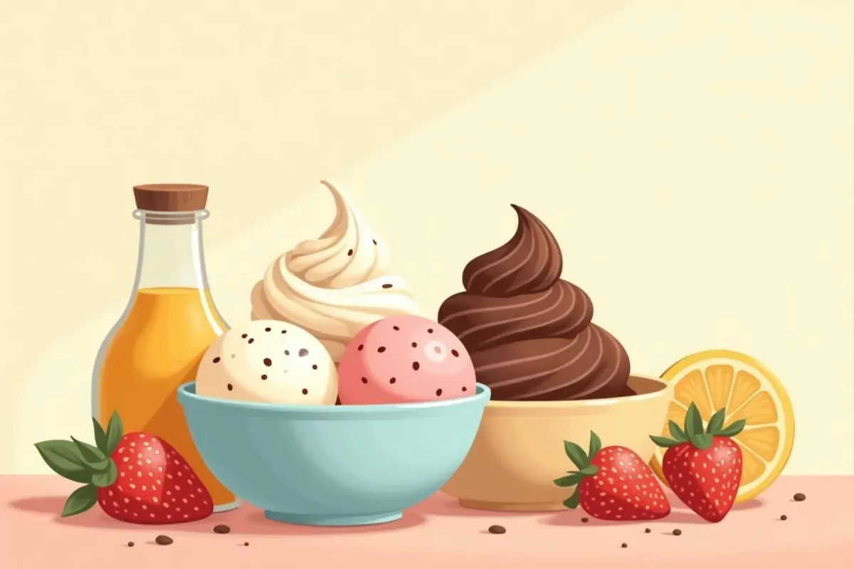 10 Low Carb Ice Cream Recipes - Studio Ghibli anime illustration