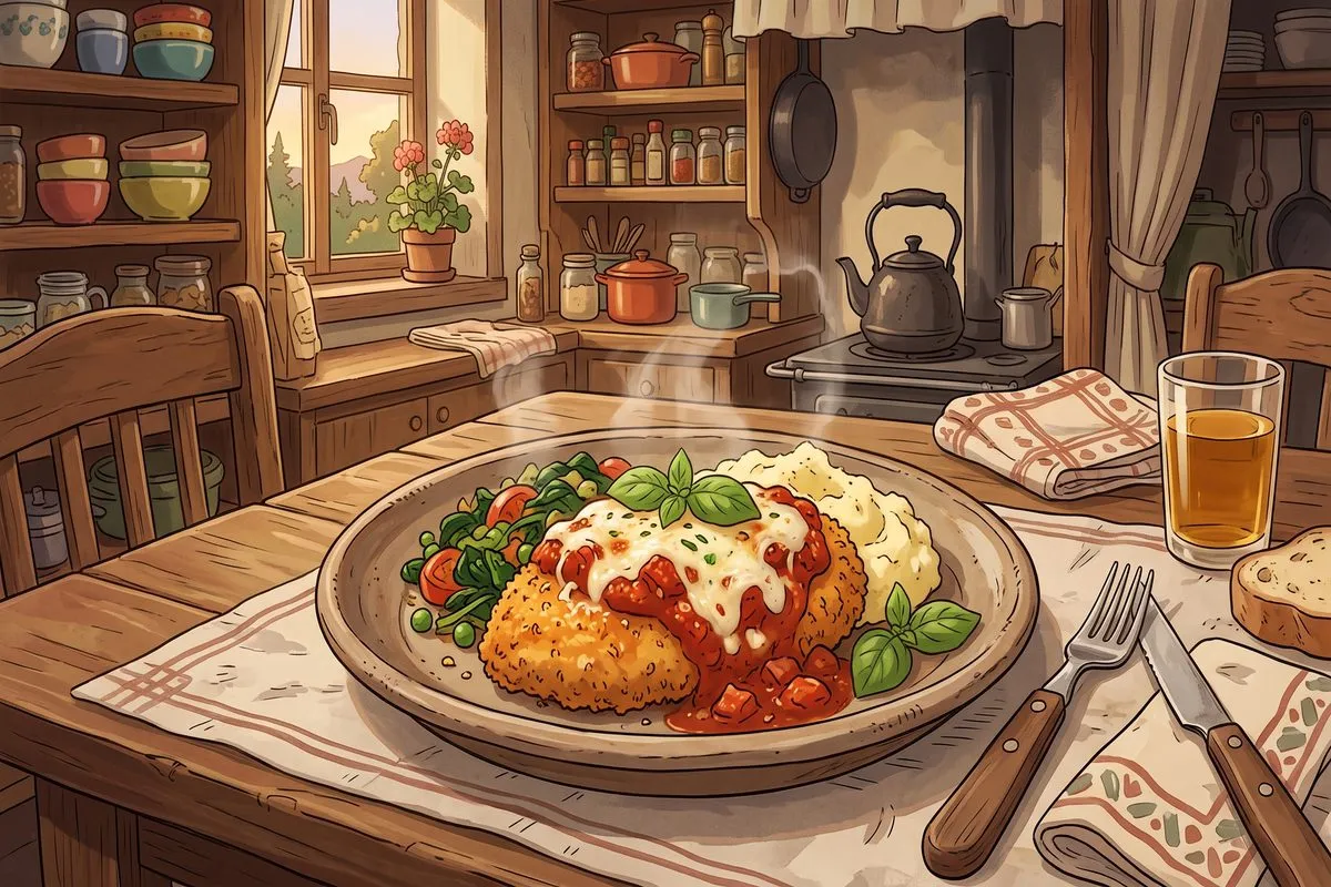low carb salmon patties healthy dinner recipe anime illustration