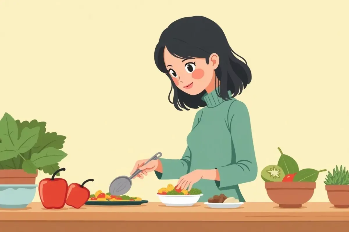 How I Lost 10 Pounds in a Month with the 30 Meal Plan for Weight Loss For lunch - Studio Ghibli anime illustration