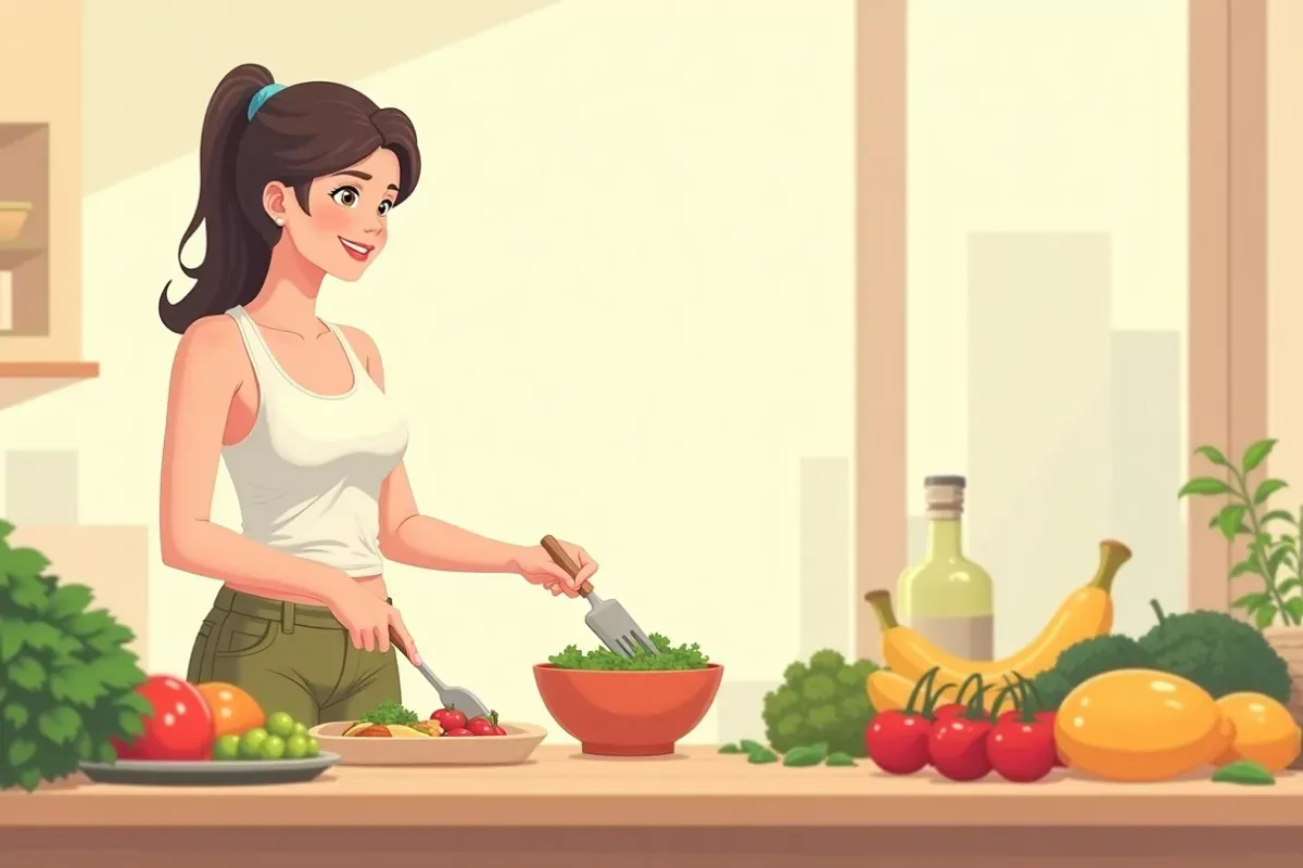 What are the Benefits of the Met Flex Diet - Studio Ghibli anime illustration
