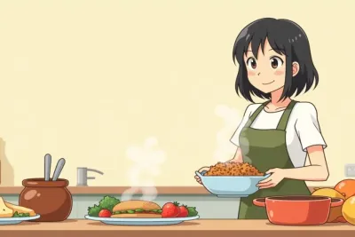 Military Diet: Complete 10-Step Guide (Does It Really Work?) - Studio Ghibli anime illustration