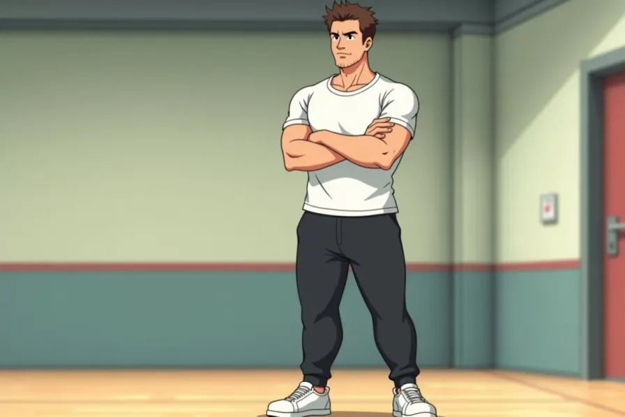 Weight Gain Workout Plan: 10-Week Muscle Building Guide - Studio Ghibli anime illustration