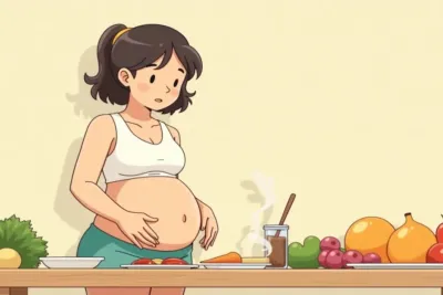 10 Proven Tips to Lose Belly Fat (Backed by Science) - Studio Ghibli anime illustration