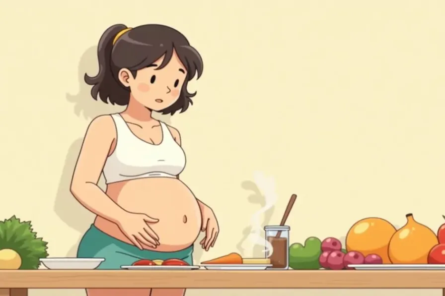 10 Proven Tips to Lose Belly Fat (Backed by Science) - Studio Ghibli anime illustration