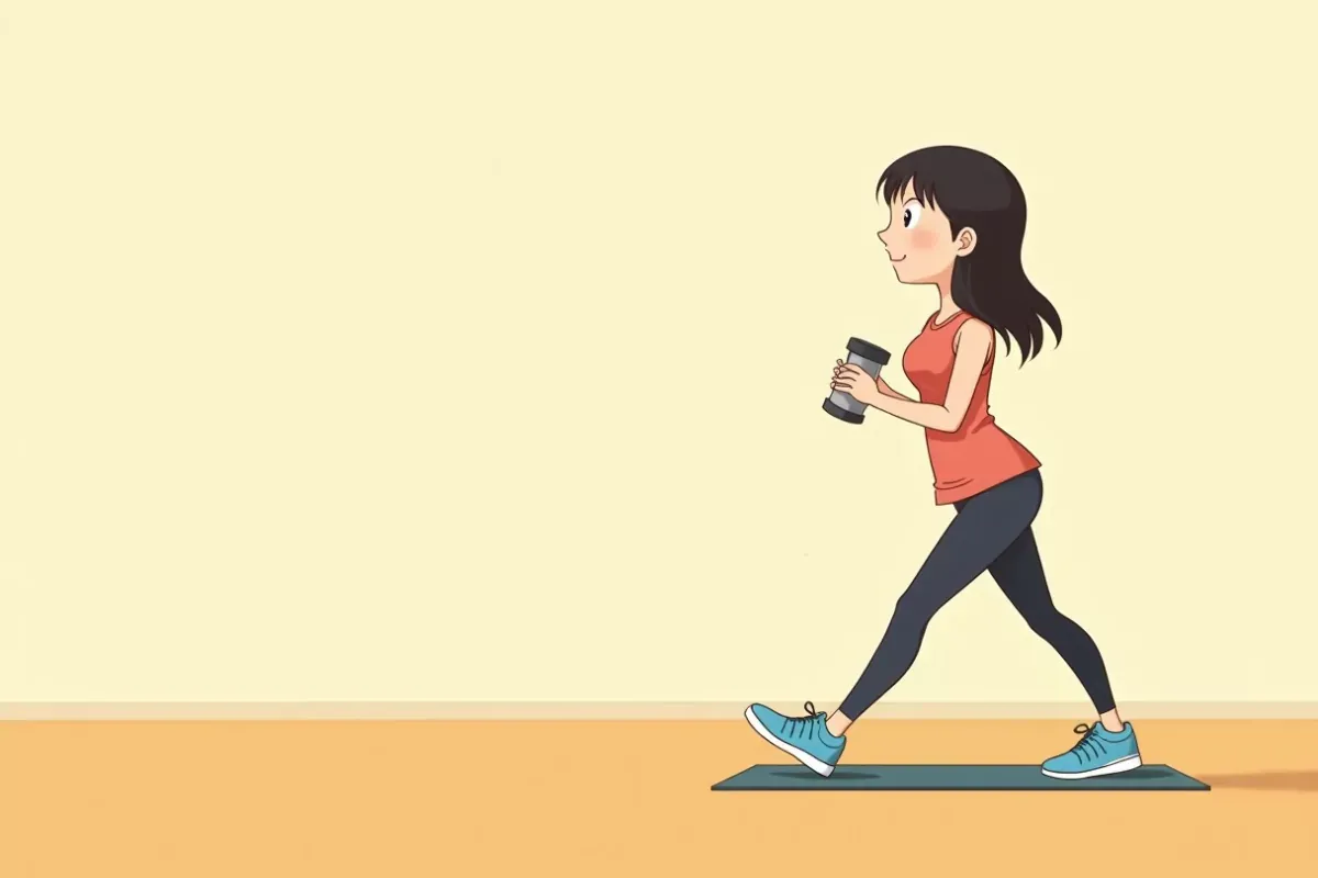 10 Workout for Weight Loss at Home That You Can Do in 30 Minutes or Less - Studio Ghibli anime illustration