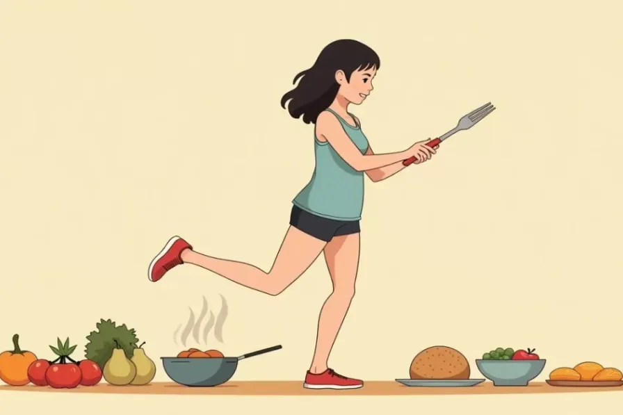 10 Leg Workouts at Home That Actually Build Muscle - Studio Ghibli anime illustration