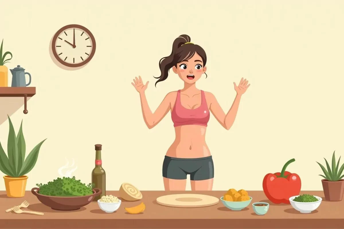 How I Lost 10 Pounds in a Month with HIIT - Studio Ghibli anime illustration