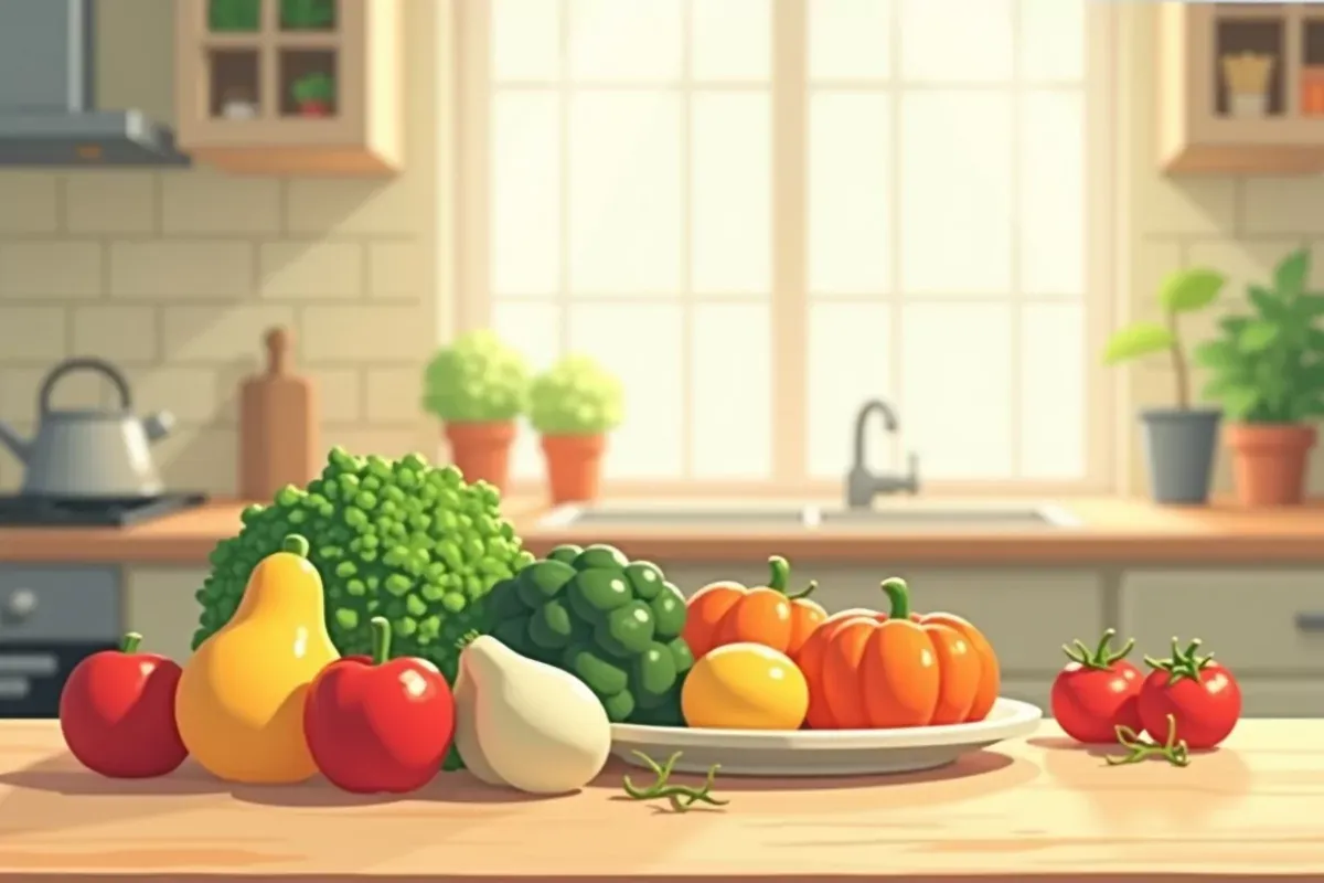 dash diet to weight loss - Studio Ghibli anime illustration
