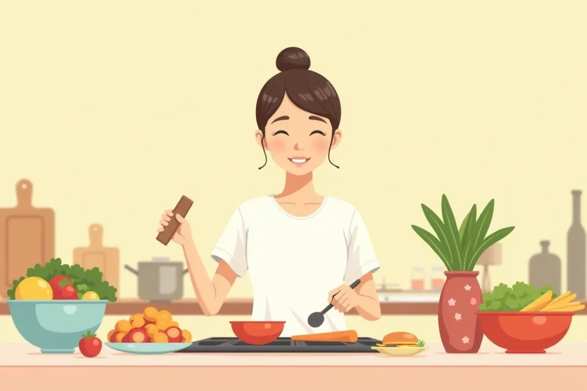 Plan your meals and snacks - Studio Ghibli anime illustration