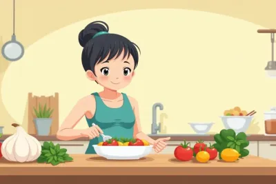 20 Blue Zone Diet Recipes From the Worlds Longest-Living Cultures - Studio Ghibli anime illustration