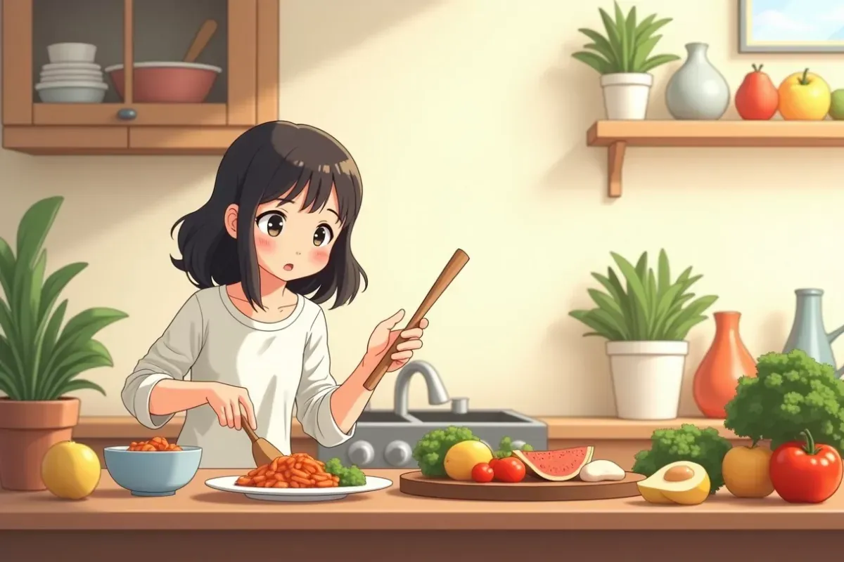 20 Blue Zone Diet Recipes to Try - Studio Ghibli anime illustration