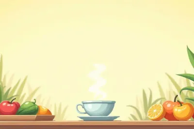 20 Herbal Tea Recipes for Weight Loss (With Proven Benefits) - Studio Ghibli anime illustration