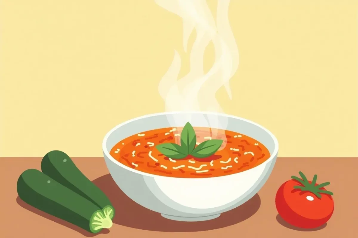 7. Vegetable Soup - Studio Ghibli anime illustration
