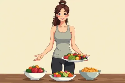 27 Easy Weight Loss Recipes: A Complete Meal Plan Guide - Studio Ghibli anime illustration