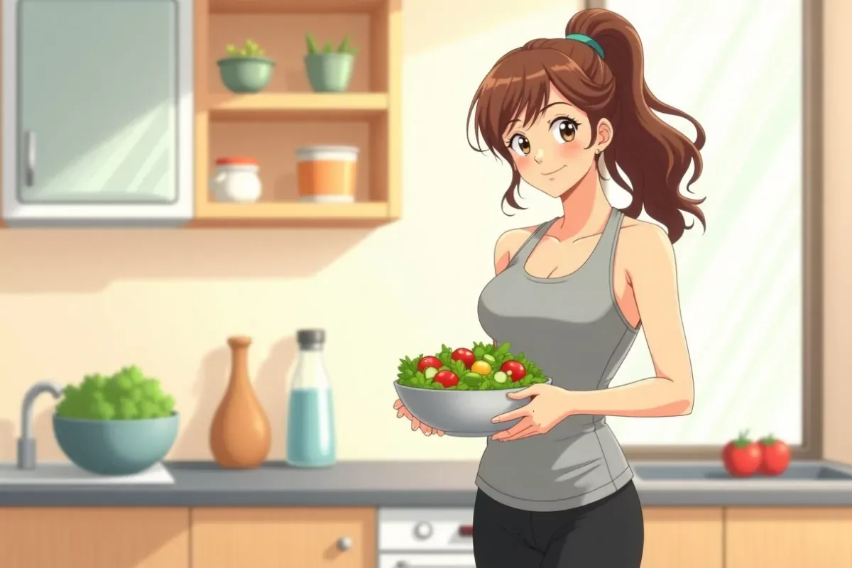 27 Weight Loss Recipes Plan Step by Step Guide Complete - Studio Ghibli anime illustration