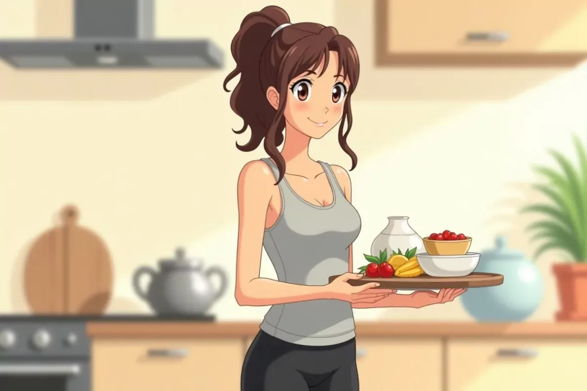 30 Weight Loss Recipes for Breakfast, Lunch, and Dinner - Studio Ghibli anime illustration