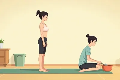 30 Calisthenics Exercises to Build Strength and Muscle at Home - Studio Ghibli anime illustration