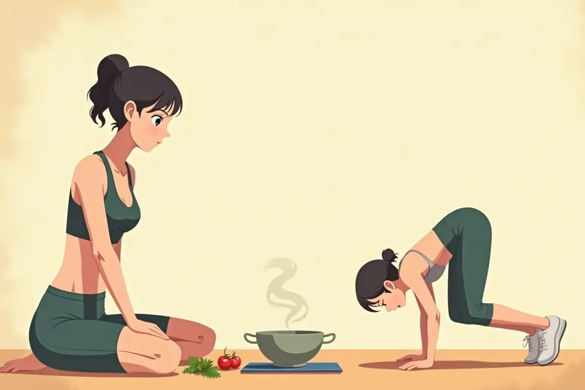 Frequently Asked Questions About Calisthenics and Home Workout - Studio Ghibli anime illustration