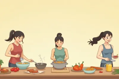 30 CrossFit Workouts You Can Do at Home (Beginner to Advanced) - Studio Ghibli anime illustration