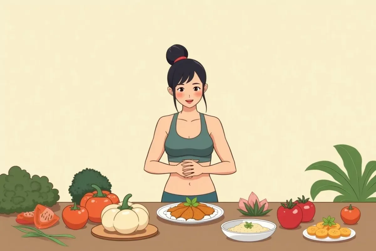 30 Crossfit Workouts at Home: Step by Step Guide - Studio Ghibli anime illustration