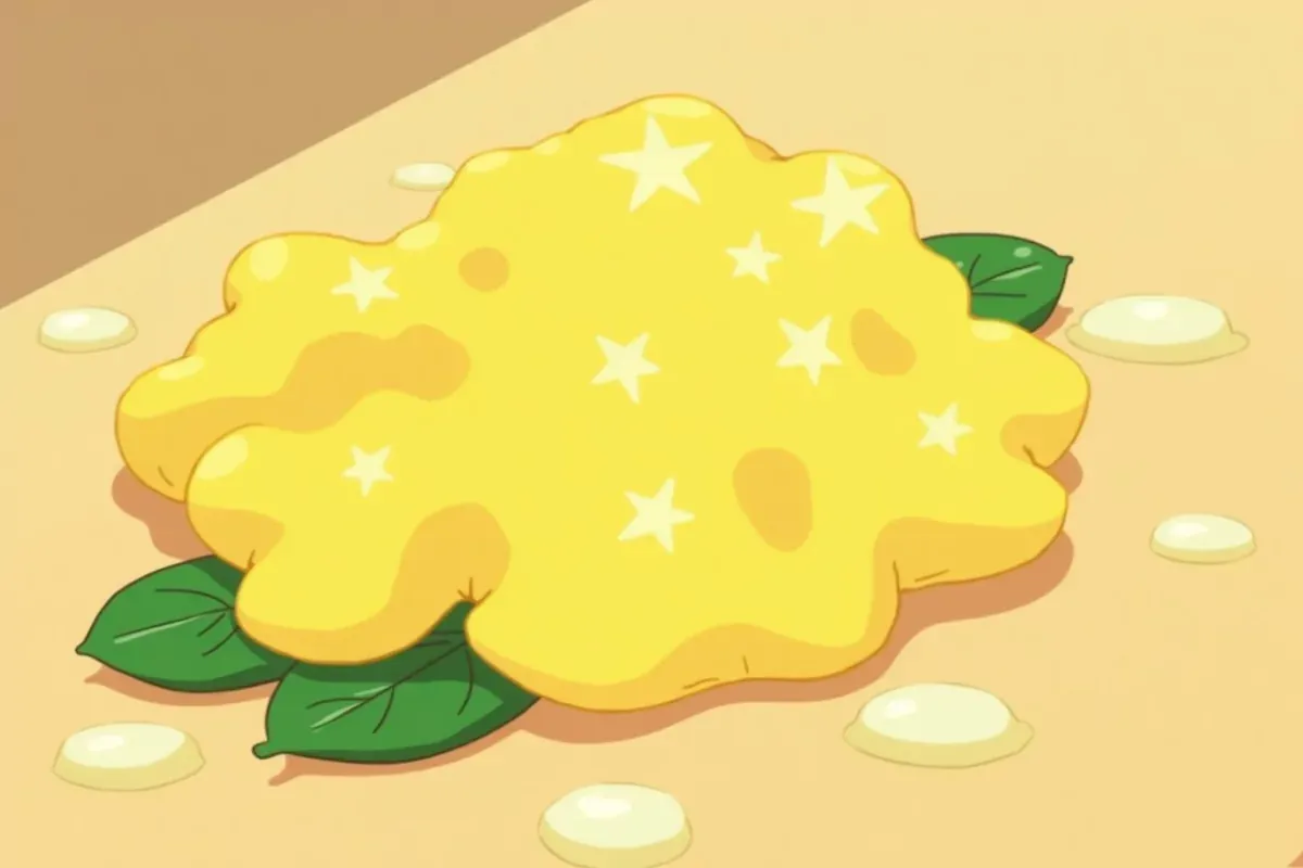 3. Scrambled Eggs with Spinach and Cheese - Studio Ghibli anime illustration