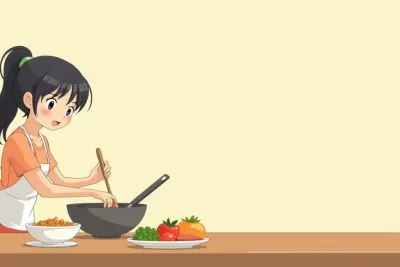 30 Easy Keto Recipes for Breakfast, Lunch and Dinner (Complete Guide) - Studio Ghibli anime illustration