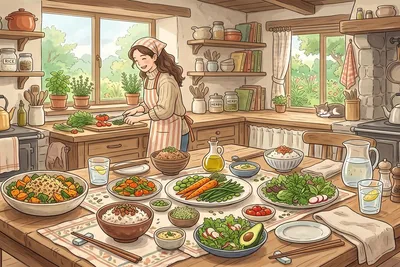 30 gluten free recipes for weight loss anime illustration