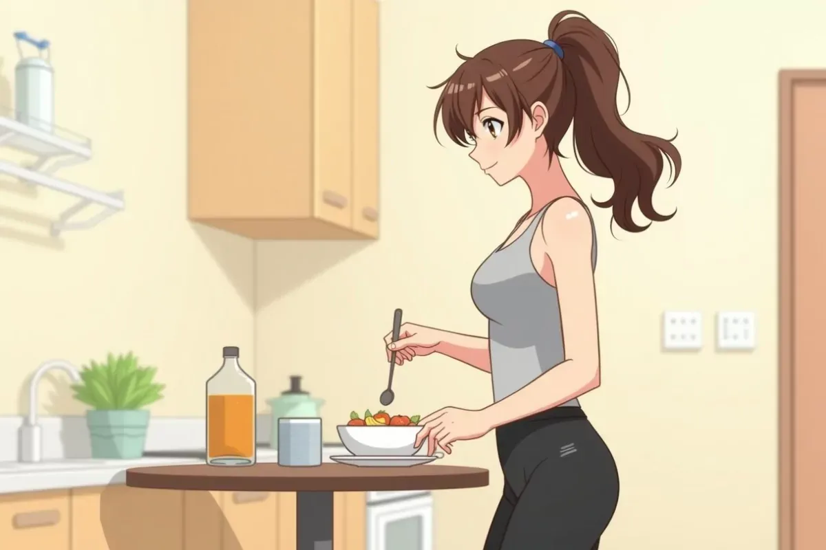 How I Discovered the Power of Weight Loss Breakfast Recipes - Studio Ghibli anime illustration