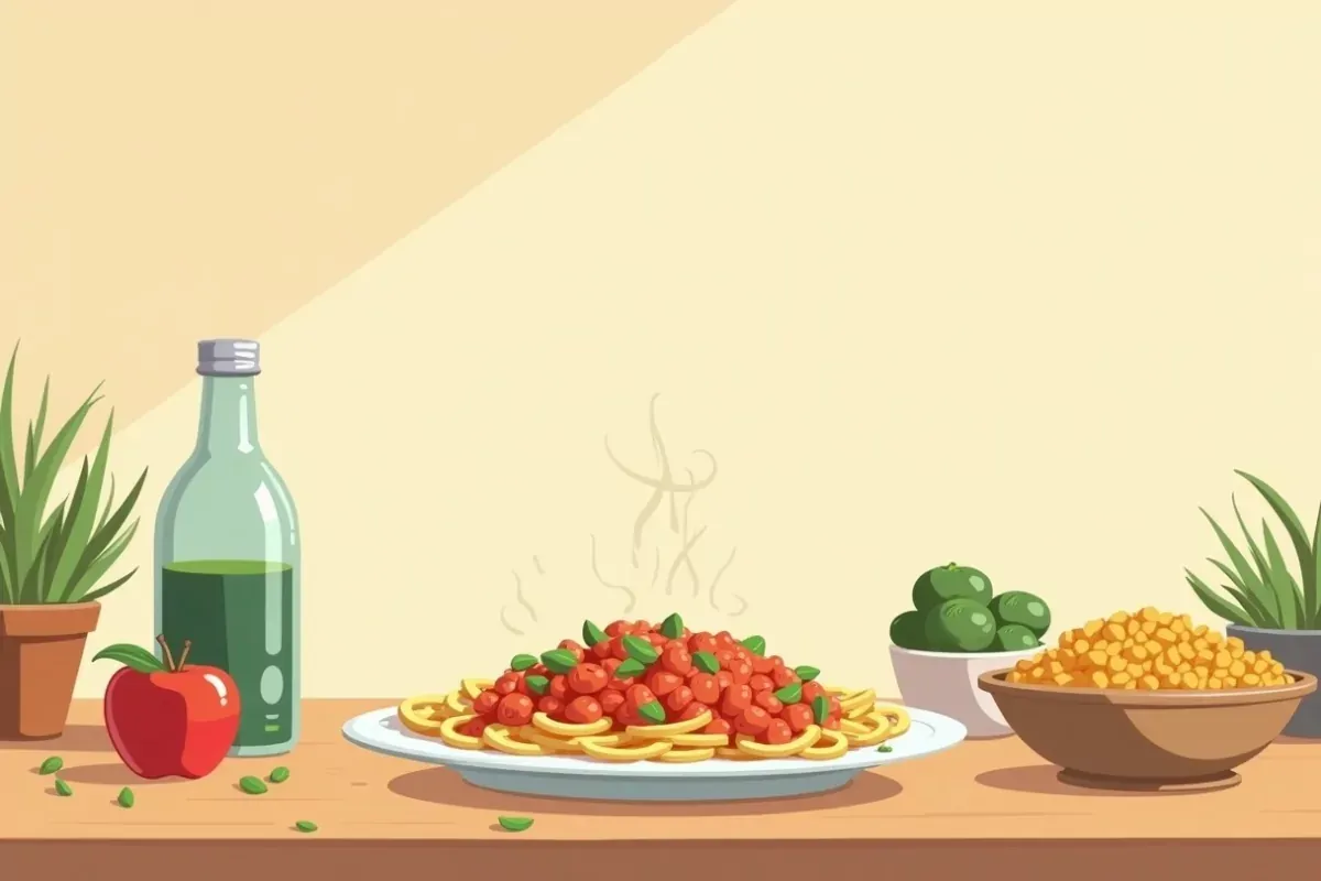 30 High Protein Dinner Recipes for Weight Loss - Studio Ghibli anime illustration