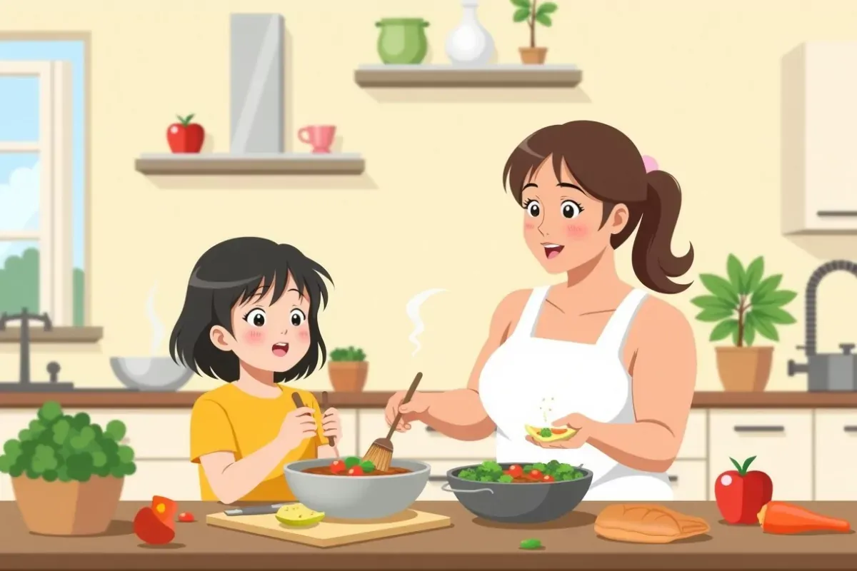 Vegetarian High Protein Dinner Recipes - Studio Ghibli anime illustration