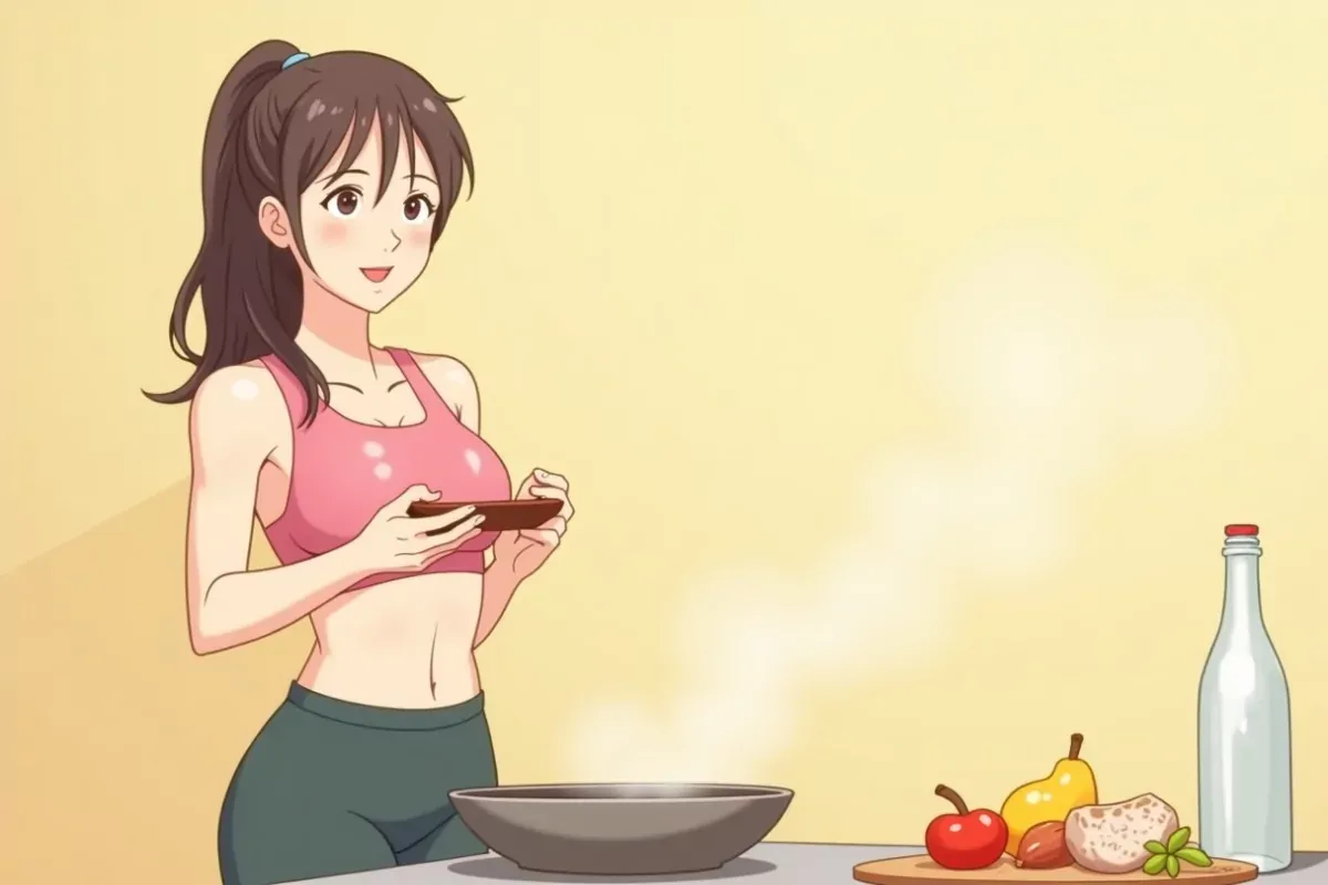 The Ultimate 30 Exercise Home Shoulder Workout Arsenal - Studio Ghibli anime illustration
