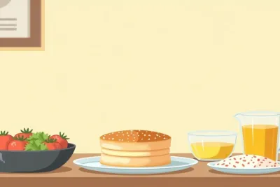 30-Day Breakfast Meal Plan for Weight Loss (Ready-to-Follow) - Studio Ghibli anime illustration
