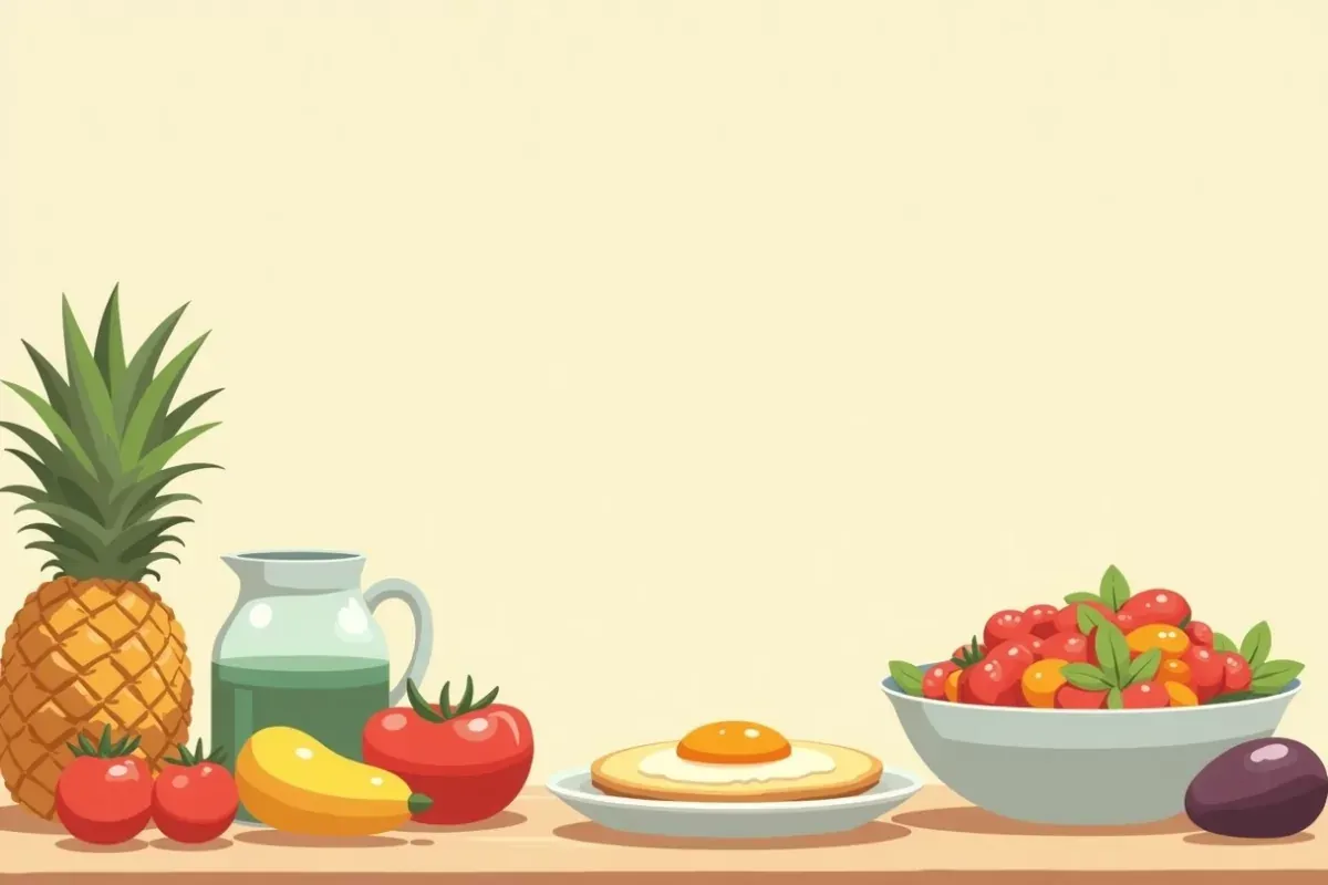 How to follow 30-meal plan for weight loss and what foods to eat and avoid - Studio Ghibli anime illustration
