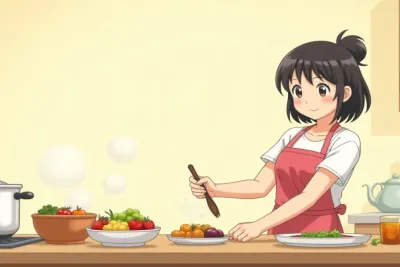 30 Valencia Diet Recipes for Effective Weight Loss - Studio Ghibli anime illustration