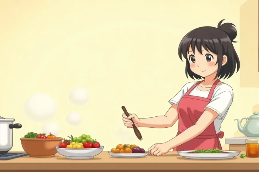 30 Valencia Diet Recipes for Effective Weight Loss - Studio Ghibli anime illustration
