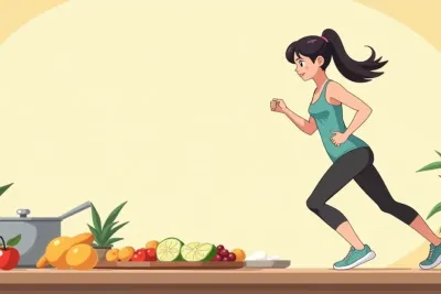 30 Full-Body Workouts at Home for Strength and Fat Loss - Studio Ghibli anime illustration