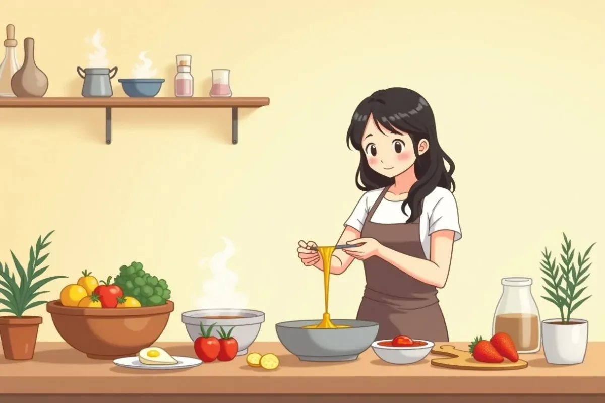 How I Discovered the Power of Abs Workouts - Studio Ghibli anime illustration