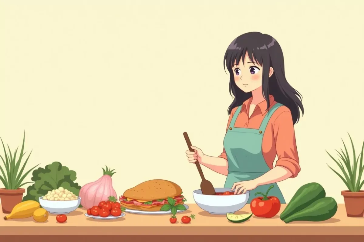 It may support your gut health and immunity - Studio Ghibli anime illustration