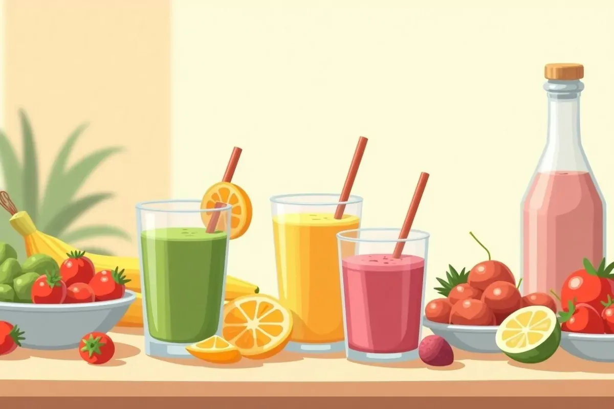 What to Eat on the Smoothie Diet - Studio Ghibli anime illustration