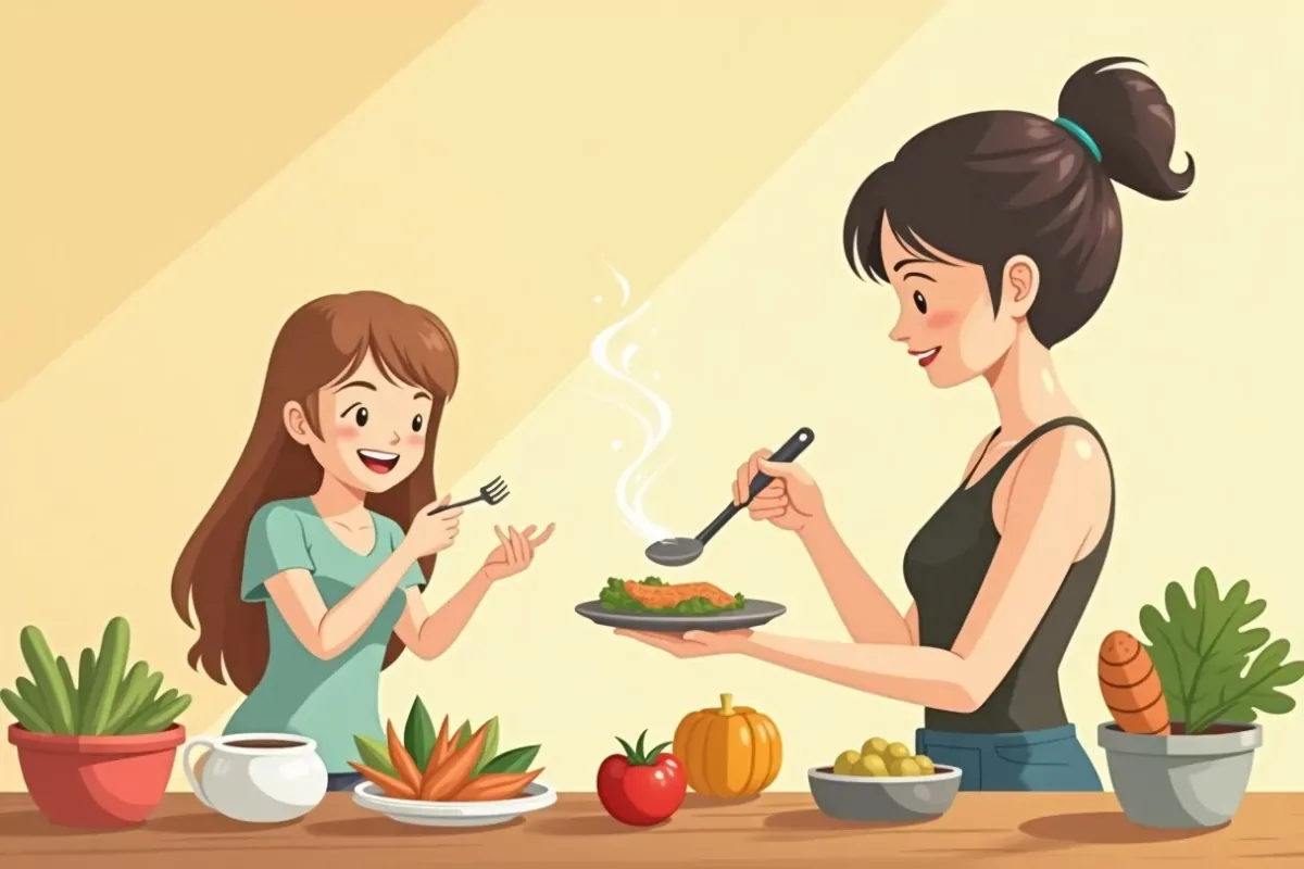 How to start a keto diet a simple step-by-step plan - Studio Ghibli anime illustration