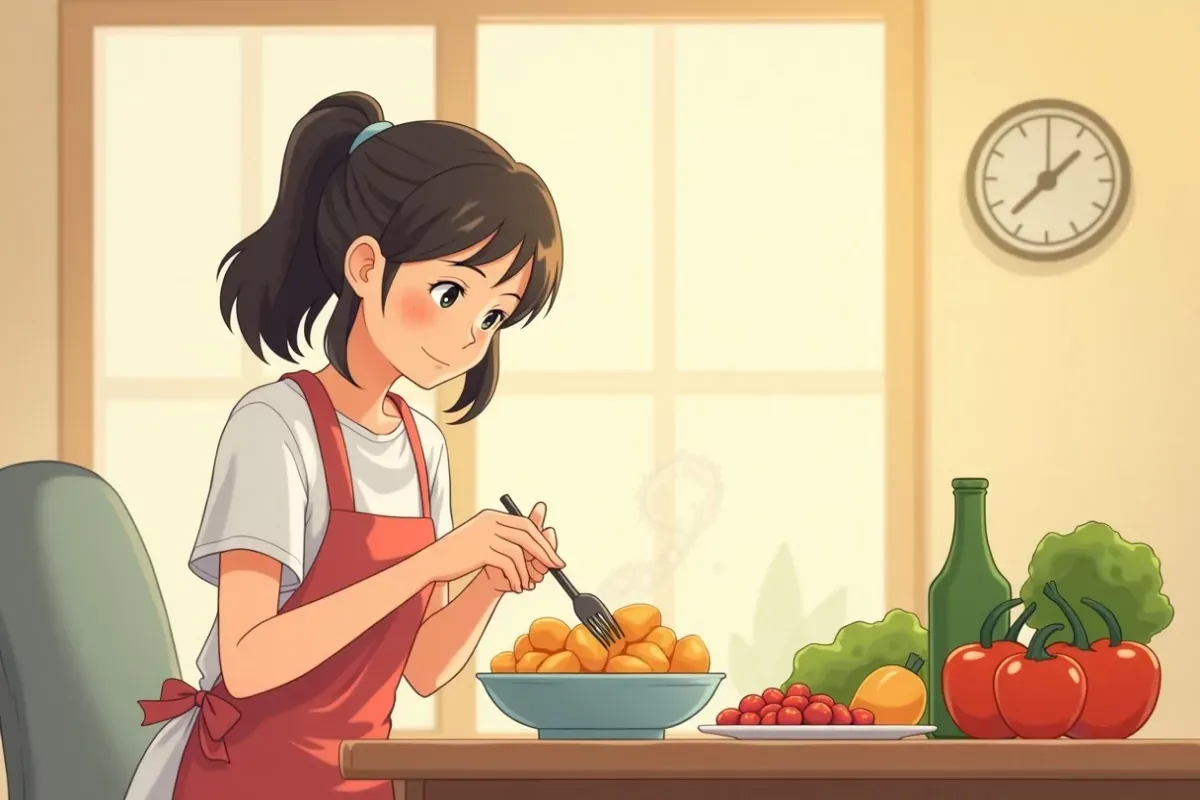 How to enjoy the keto lifestyle and stay motivated - Studio Ghibli anime illustration