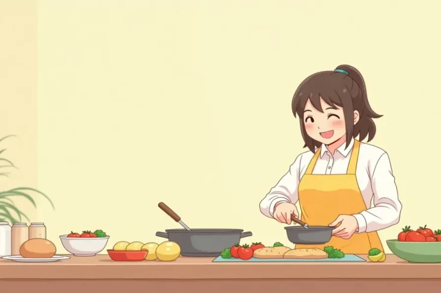 7 Steps to Actually Start Losing Weight in 2026 - Studio Ghibli anime illustration