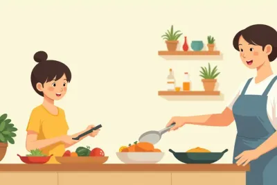 Valencia Diet for Weight Loss: 7 Steps to Get Started - Studio Ghibli anime illustration