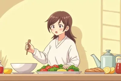 Golo Diet Review: 7 Things to Know Before You Start - Studio Ghibli anime illustration